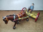Britains Farm Rake horse   Driver