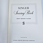 Singer Sewing Book Mary Brooks Picken Hc 1949 Illustrated Sewing Craft Vtg Mcm