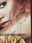 Rare Aida Broadway Full Cast With Toni Braxton Autograph Poster Size 14x22