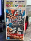 Vintage 1960 s Hk Horikawa Japan Tin Action Robot Super Moon Explorer Box Only