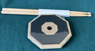 Evans Realfeel 6  Single Sided Practice Pad - New With Drum Sticks