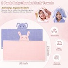 Hooded Towels For Toddlers - Thi Baby Bath Towel Set For Girls And Boys