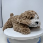 Fao Schwarz Cockapoo Plush Adopt A Pet Stuffed Animal Brown Dog Puppy Toy 14 