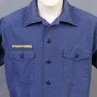 Boys Official Bsa Boy Scout Cub Scout Short Sleeve Shirt   Blue   Youth Large