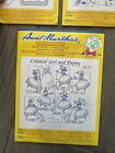 Aunt Martha s Hot Iron Transfers Unused Vintage Embroidery Patterns Lot Of 3