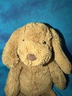 Jellycat Medium Toffee Brown Tan Bashful Puppy Plush Stuffed Animal Dog Toy