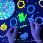 Glow In The Dark Pony Beads  1000 pcs 6x9mm 1000pcs  1000pcs
