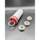 Vtg Aluminum Decorating Syringe Set 4 Nozzles Cake Cookie Icing Decorator Tool