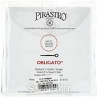 Pirastro Obligato Violin String Set - 4 4 Size Ball-end E