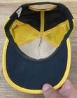 1970s Stroh   s Beer Trucker Cap Mesh Snapback Hat 3 Stripes Looks Nos Rare
