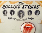 Original Rolling Stones Varivue Lenticular Flasher Buttons   Rare Sales Display