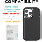 For Iphone 16 15 Pro Max 14 13 12 11 Xr X Phone Case Heavy Duty Shockproof Cover