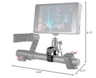 Super Clamp With 1 4 And 3 8 Thread For Photography camera Monitor  Led