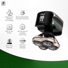 Skull Shaver Pitbull Silver Pro  Electric Head Shaver For Men  Wet   Dry Use