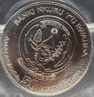 2017 Rwanda 1 Oz  999 Silver   Year Of The Rooster 50 Francs Coin Bu   Ogp  650