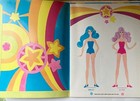 Vintage Whitman ideal Toy  1992 Fashion Flatsy Paper Dolls 1971 Uncut nice 