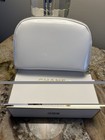 New Chanel Vip Gift Beaute White Zipper Makeup Bag Cosmetic Pouch