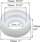 Tig Insulators Cup Gaskets 17glg20 For Qq300 Wp 17 18 26 Tig Welding Torch 10pk