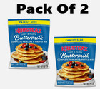 Krusteaz Complete Buttermilk Pancake And Waffle Mix  Light   Fluffy  2 Pack 