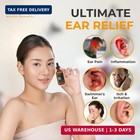 Organic Ear Oil For Ear Infections - Natural Eardrops For Infection Prevention 