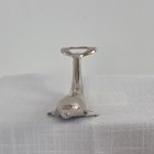 Vintage Dolphin Shaped Metal Bottle Opener  Silver Tone German Beer Opener   7in