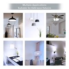 2 Pcs 22w Led Light Bulb 200w Equiv 3000lm 5000k Clear White For Home Lighting