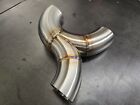 2-1 Merge Collector 3 - 3 5   065 304 Stainless Tig Welded Custom Turbo Exhaust