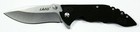 Land 9054luf-gh Folding Knife Black G10 Handle 12c27 Stainless Steel