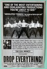 2 Sided Flyer The Full Monty 5   x8    Color Original Broadway Cast Patrick Wilson