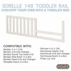 Sorelle 148 Bed Rail   Crib Conversion Kit  Converts Crib To Toddler Or Full