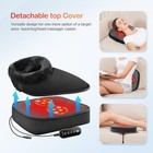 Shiatsu Foot Massager With Heat - 2-in-1 Foot   Back Relief For All Sizes