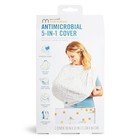 Munchkin Milkmakers Antimicrobial 5   in   1 Nursing Cover Quiet Skies Grey