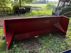 8  Red Skid Steer Snow Pusher Box bobcat kubota quick Attach