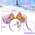 Rapunzel Tangled Pascal Disney parks Mickey Mouse Ears Minnie Headband New