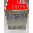 Krups La Glaciere Automatic Ice Cream Maker Model 3587051 White Made In Italy