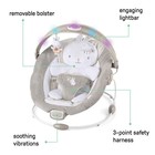 Ingenuity Inlighten Baby Bouncer Infant 1 Count  pack Of 1   Twinkle Tails 