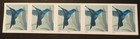 Scott  4858b  Mint Nh Plate   Coil Strip Of Five Die Cuttng Omitted Error Rarity