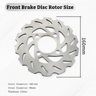 Banshee 350 Yfz350 1990-2006 Atv Front Rear Brake Discs Rotors   Pads For Yamaha