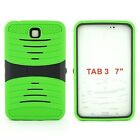 For Samsung Galaxy Tab 3 7 0 7-inch Heavy Duty Armor Hybrid Kickstand Case Cover