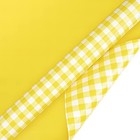 Reversible Wrapping Paper - Mini Roll - 17 Inch X 17 Inches X 33 Feet Yellow
