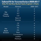 Floor Mats   Cargo Liner Fit For Chevy Traverse 2009-2017   For Buick Enclave   