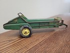 Vintage 1950s John Deere Manure Spreader Ertl Eska Pressed Steel Toy Original 
