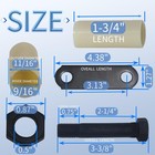 Ibroprat Trailer Axle Double Eye Leaf Spring 3 500 Lbs-7 200 Lbs Axles 