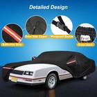 Car Cover For Chevy Monte Carlo 1970-1972 And 1978-1988  Waterproof Car Covers W