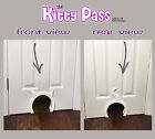 Cat Door The Kitty Pass Interior Cat Door  Pet Door Hidden Litter Box