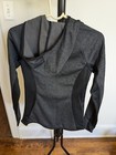 The North Face Womens Dark Gray Jacket Hoodie  Full Zip  Extra Small  Xs  New