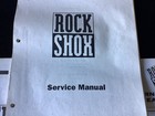 Vtg Rock Shox Rs-1  Mag 10 20  21 21 Sl Ti  30  Quadra Service Manuals- Lot Of 3