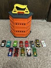 Hot Wheels Roll Out Raceway Track Set W  13 Cars