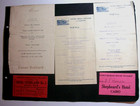 7 Lot  Antique Hotel Menu s  Grand Hotels  Hotel Beau-rivage  2 Around The World