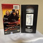 1998 The Mask Of Zorro Vhs  Action Adventure Movies Pg13